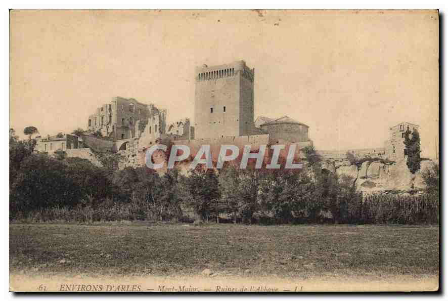 Environ d'Arles — Mont-Muliny — Ruines de l'Albaya — I.I.