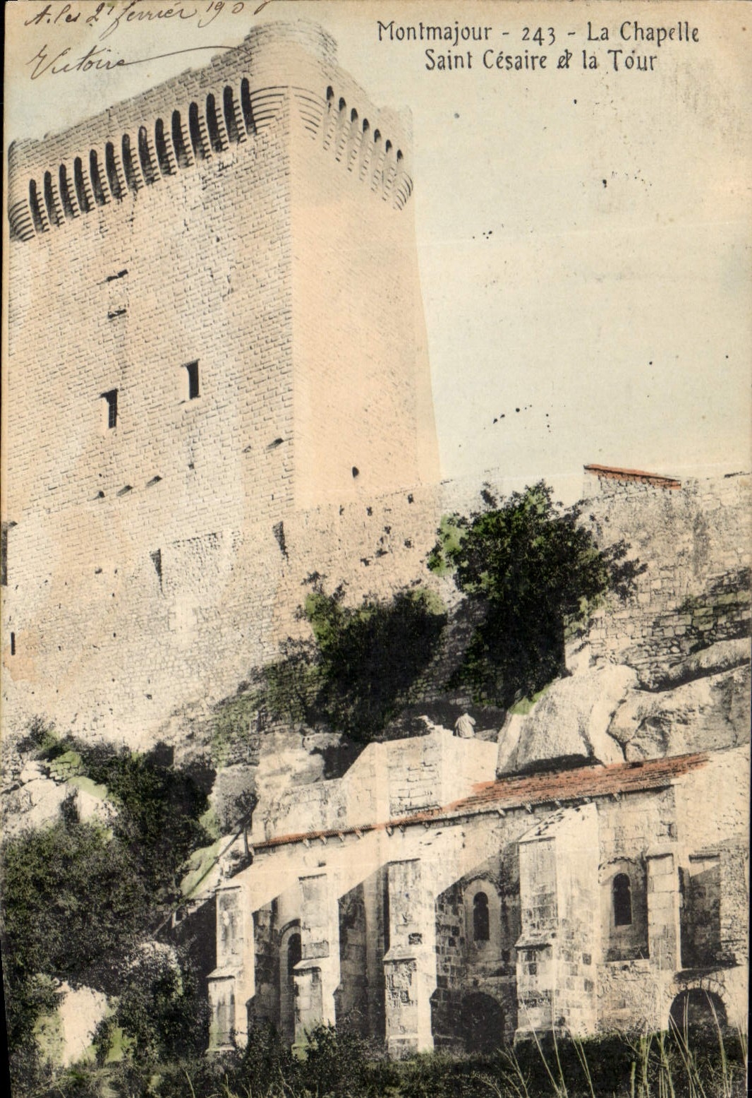 Montmajour - 243 - La Chapelle Saint Césaire & la Tour