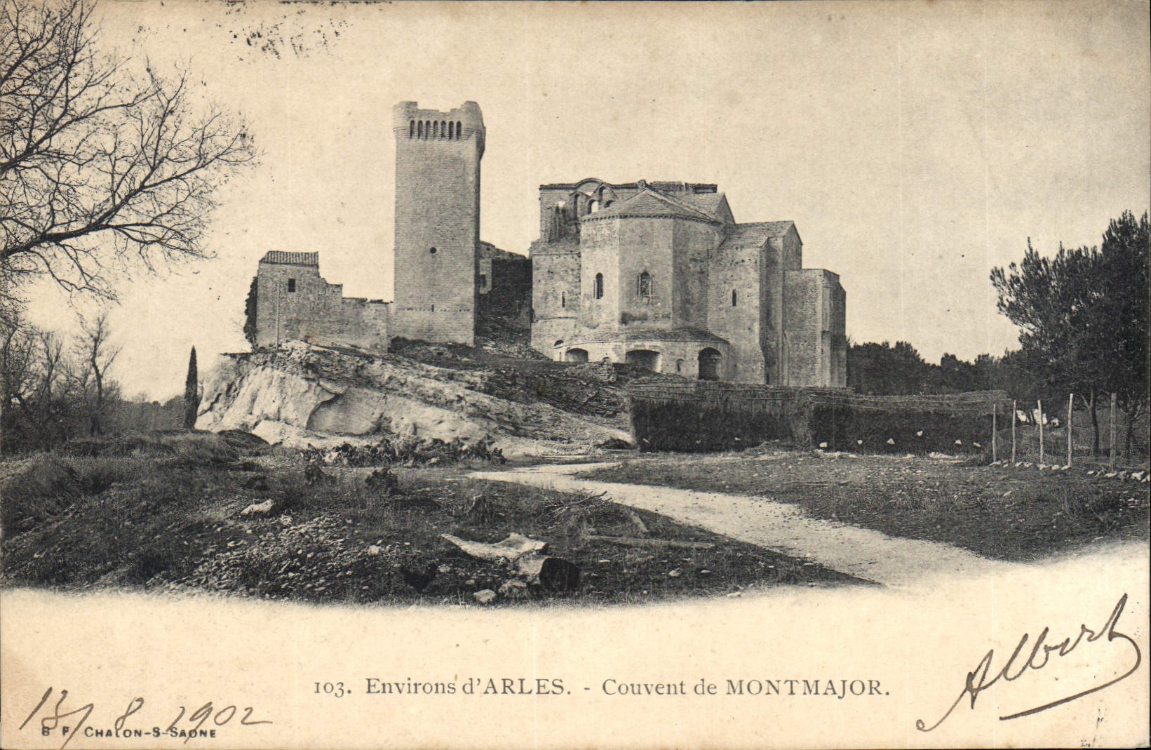 Environs d'ARLES - Couvent de MONTMAJOR — B. F. CHALON-SAONE, n°103