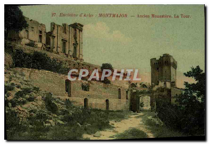 Environs d'Arles - Montmajour — Ancien Monastère. La Tour.