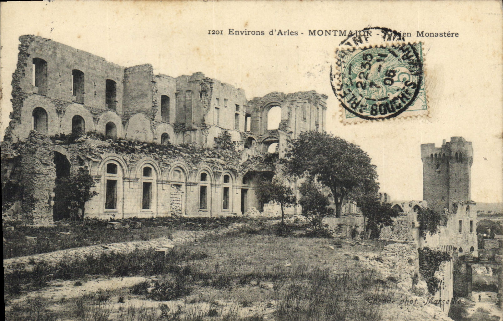 CPA Environs d'Arles Montmajor ancien Monastere 