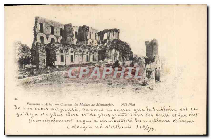 CPA Environs d'Arles Couvent des Moines de Montmajor 