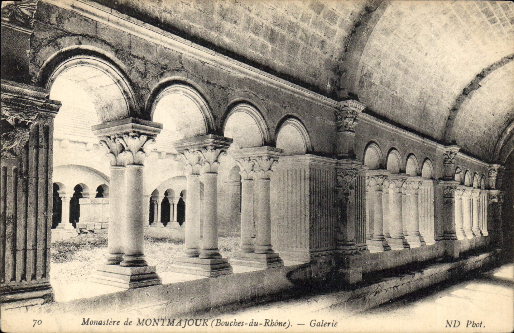 Monastery of MONTMAJOUR (Bouches-du-Rhône) — Gallery — ND Phot.