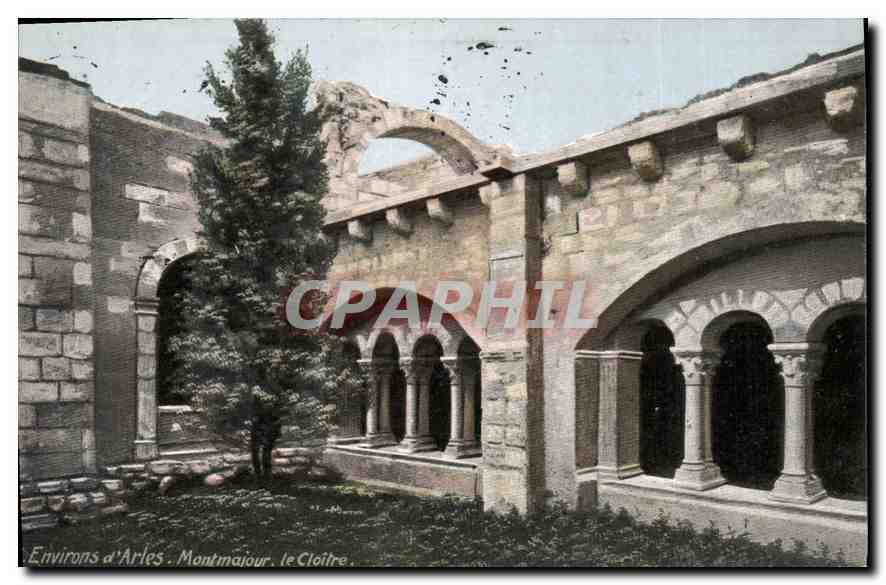 Umgebung von Arles. Montmajour, der Cloister — L.Y. & Cie
