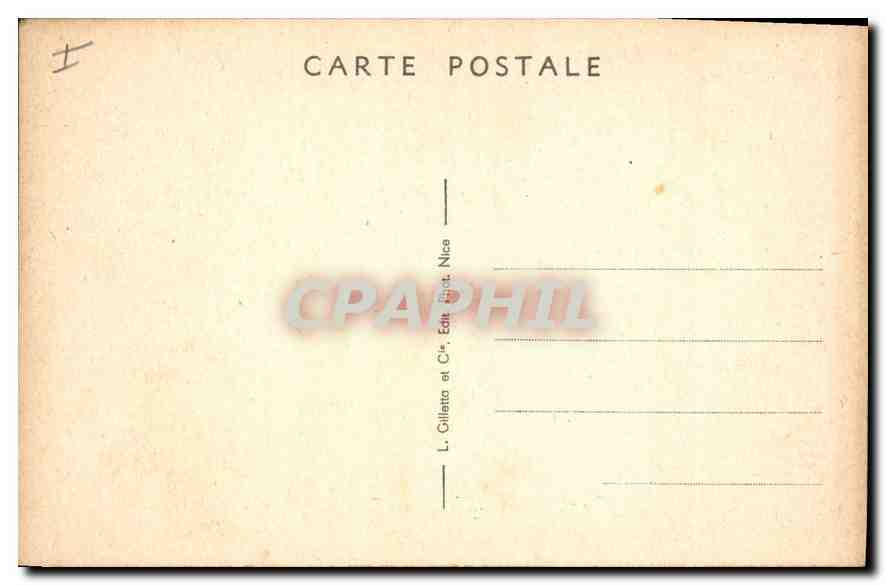 CPA Cannes le Port le Suquet Bateaux — Rückseite