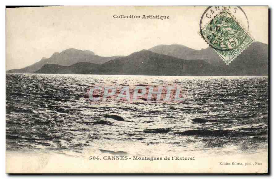 CPA Cannes Montagnes de l'Esterel 