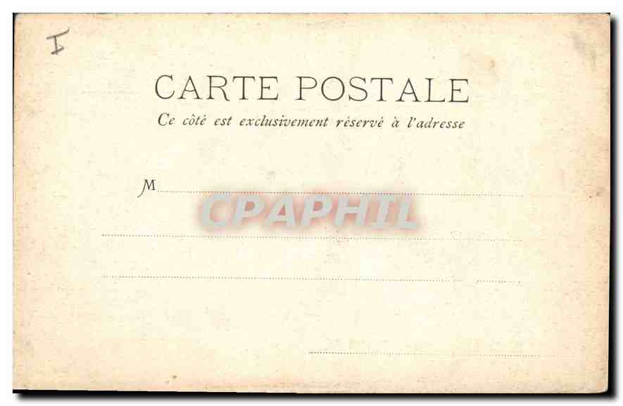 Ile St. Marguerite — Sous bois — Edit. Haertsch-Ardisson et W. Stocker, Cannes, No. 152 — Verso