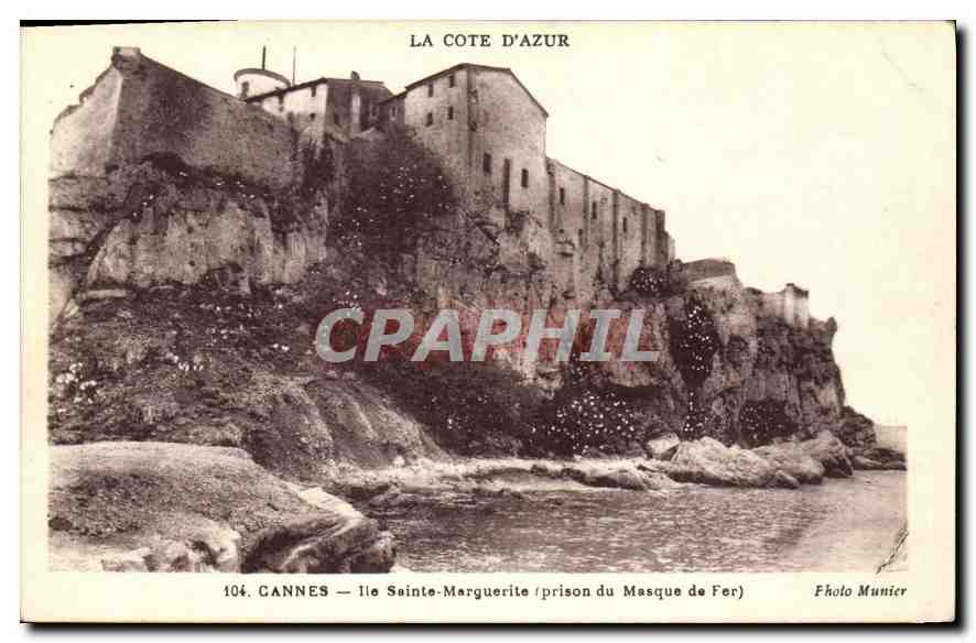 Cannes — Île Sainte-Marguerite (prison du Masque de Fer) — Photo Munier, n°104