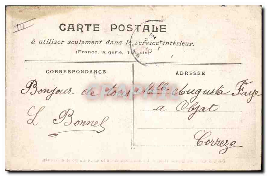 CPA Paris Inonde Janvier 1910 le maximum de la crue au Pont d'Arcole  — Rückseite