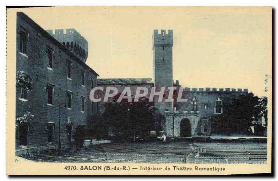 Salon (B.-du-R.) — Intérieur du Théâtre Romantique — série 4970