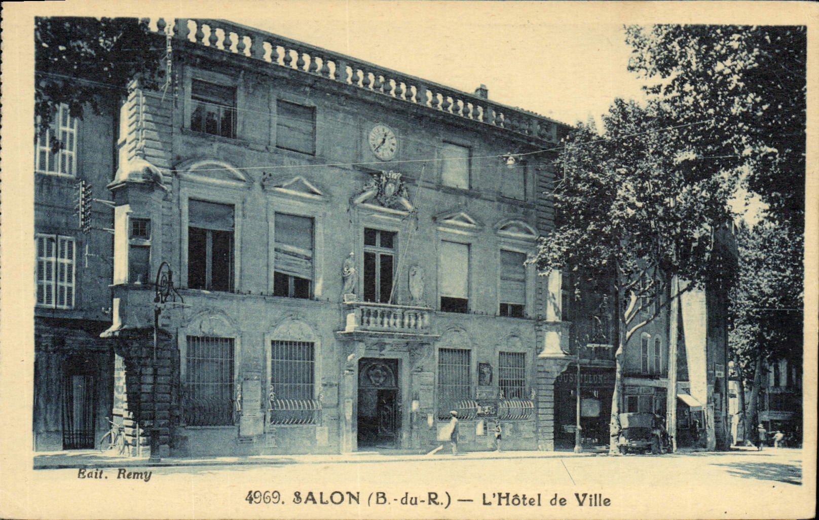 Salon (B.-du-R.) — L'Hôtel de Ville — Éditeur Bail. Remy, n° 4969