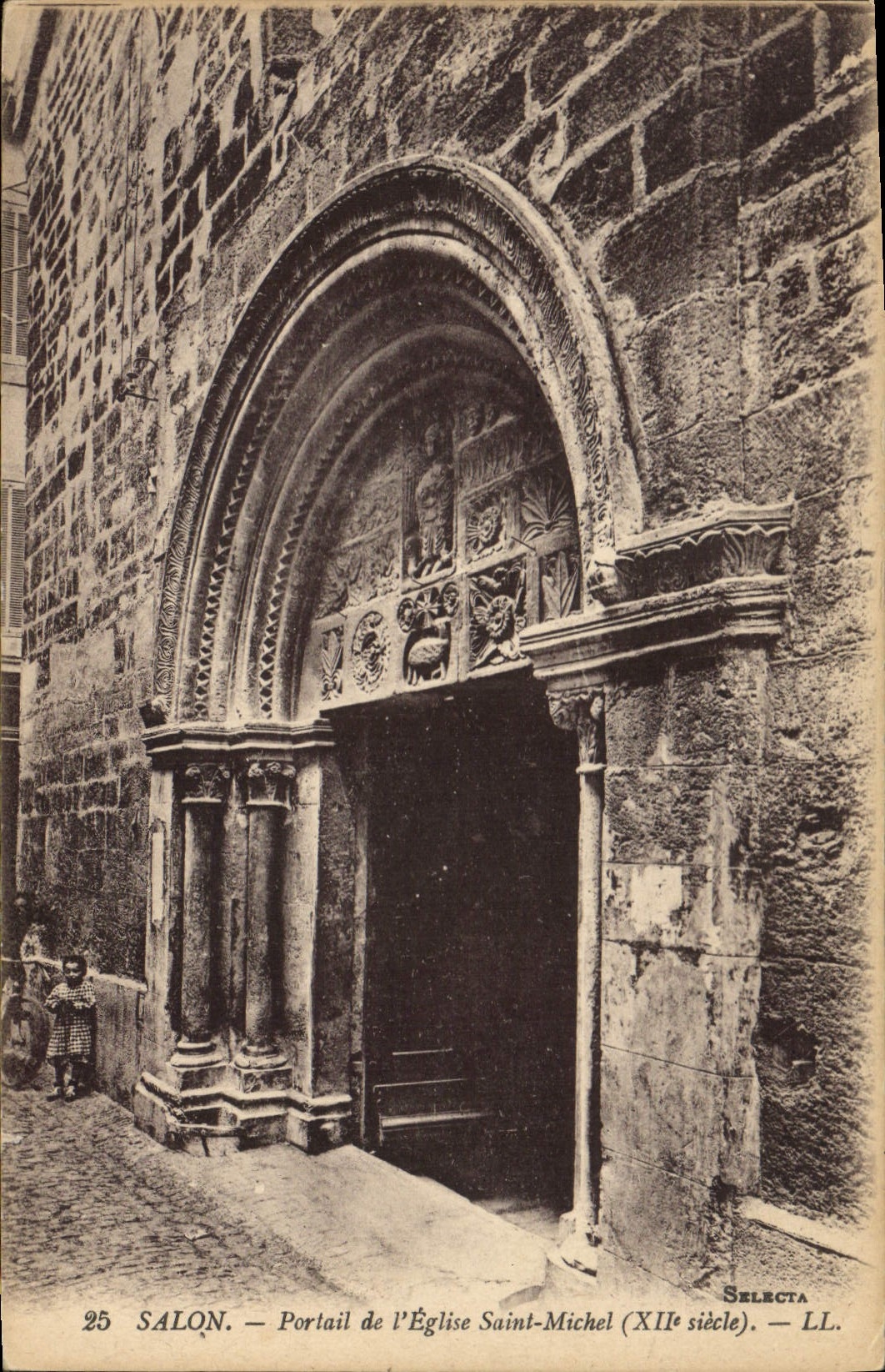 Salon — Portail de l'Église Saint-Michel (XIIe siècle) — Selecta LL