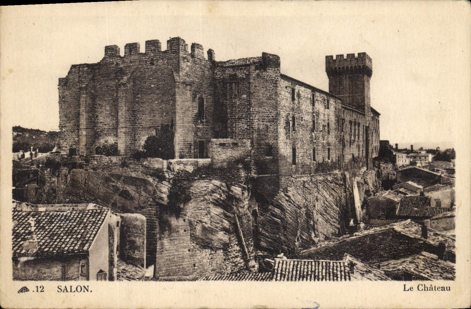 Salon — Le Château — Éditeur : La Poste de Salon, n° 12
