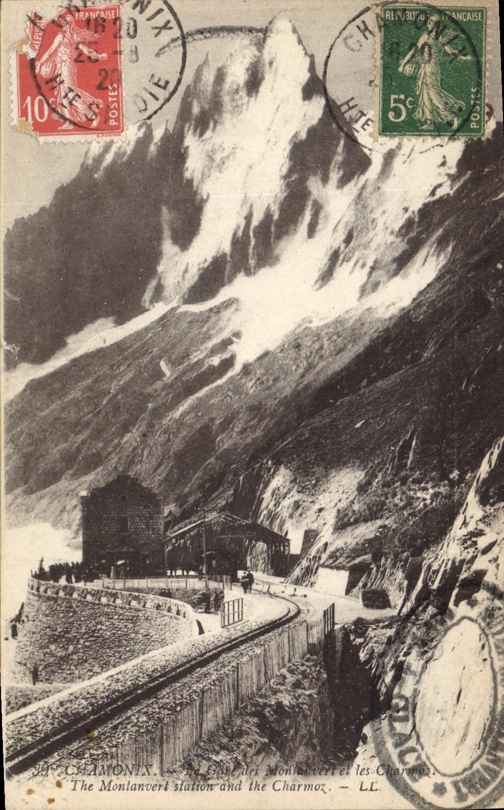 Der Col des Montanvert und die Charmoz — CHAMONIX