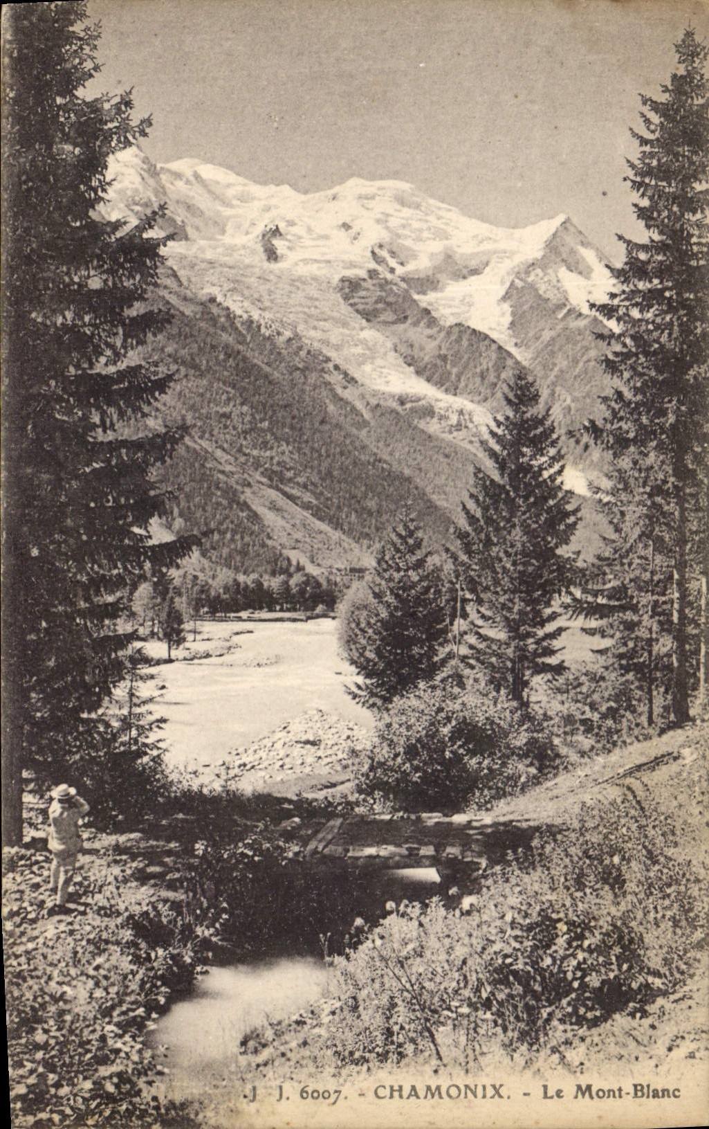 Chamonix — Le Mont-Blanc — J. J. 6007