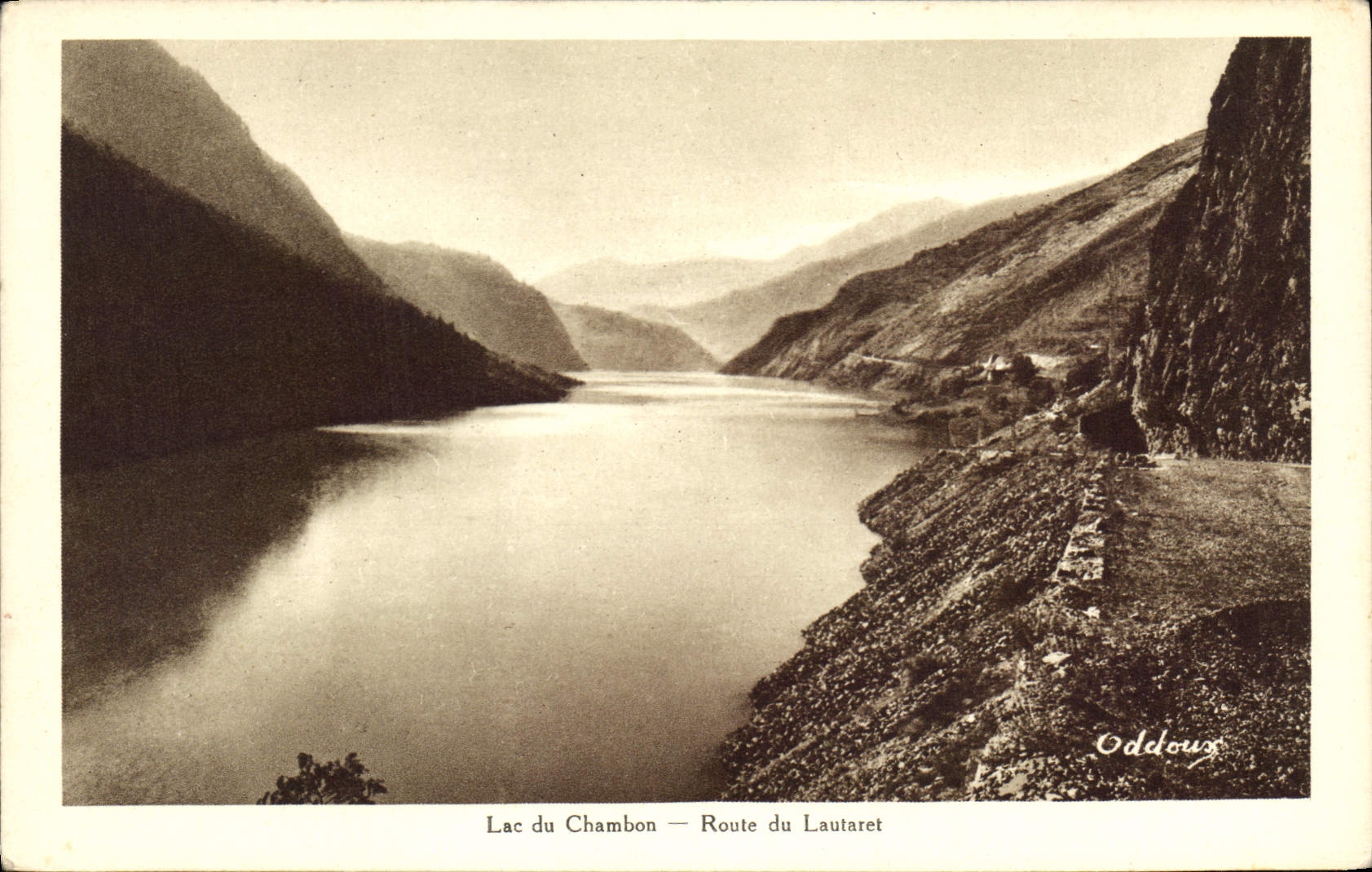 CPA Lac du Chambon Route du Lautaret 