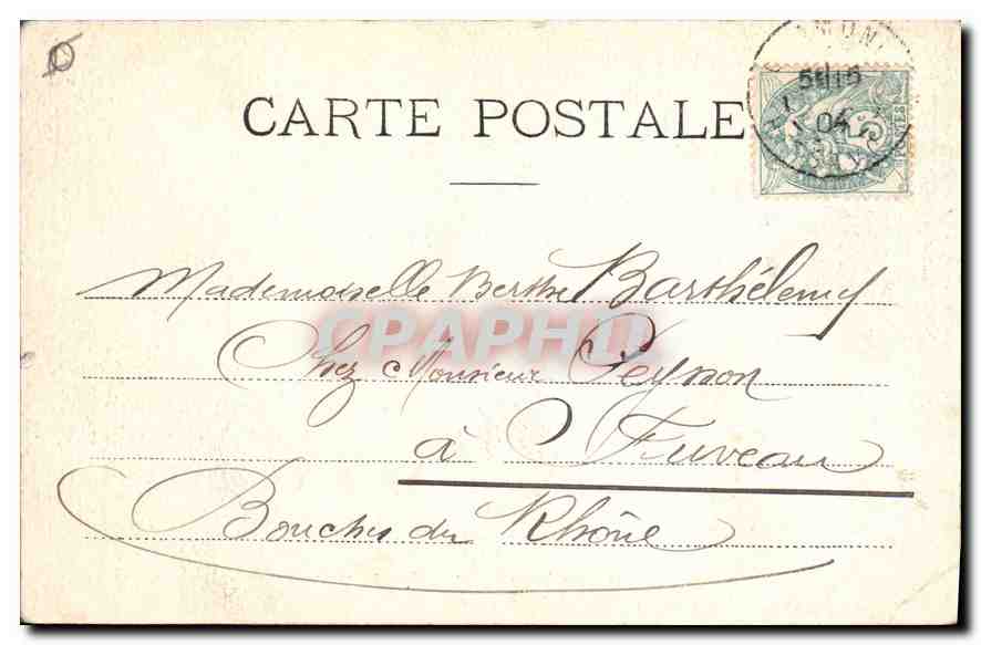 Chaîne du Mont-Blanc — Vue prise du Salève — Charnaux Frères & C°, Genève, n° 5475 — Verso
