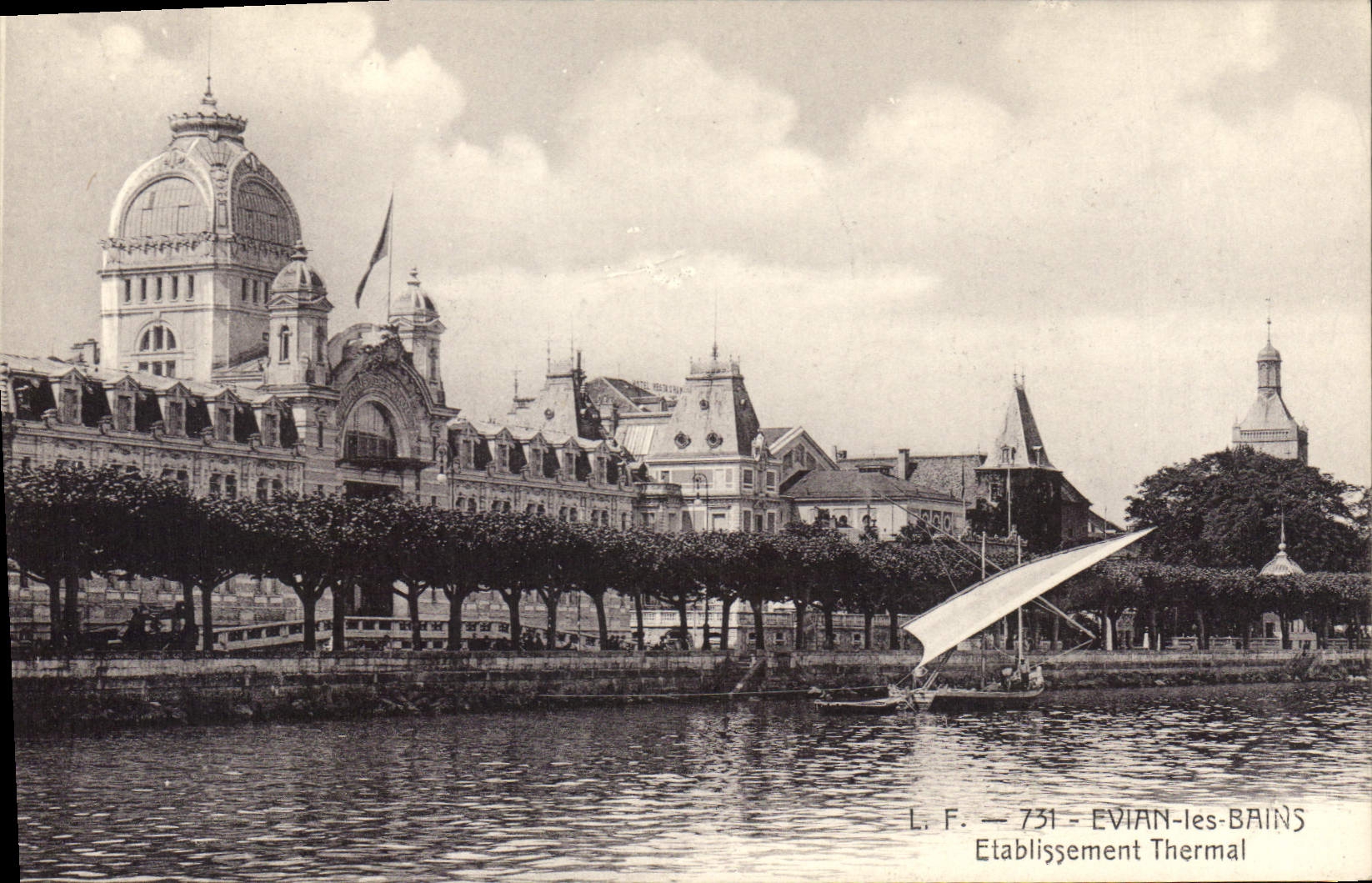 CPA Evian les Bains Etablissement Thermal 