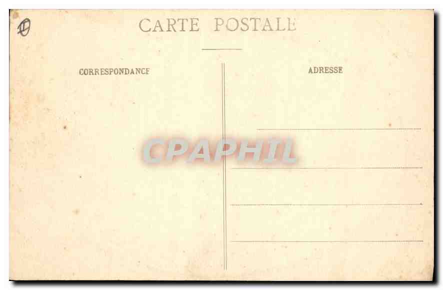 CPA Evian les Bains Etablissement de Bains  — Verso