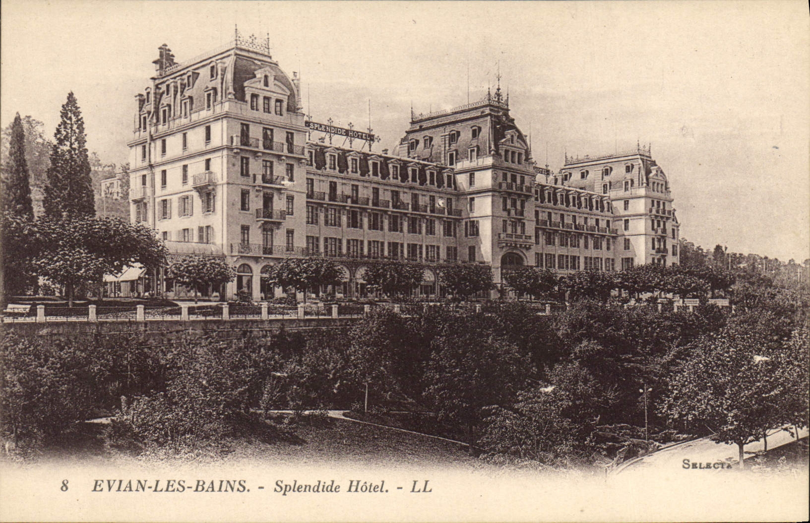 CPA Evian les Bains Splendide hotel 