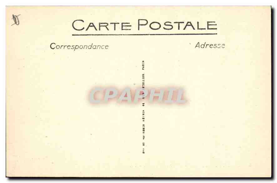 CPA Evian les Bains Splendide hotel  — Verso