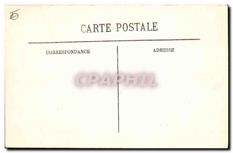 CPA Thonon les Bains le Port  — Verso