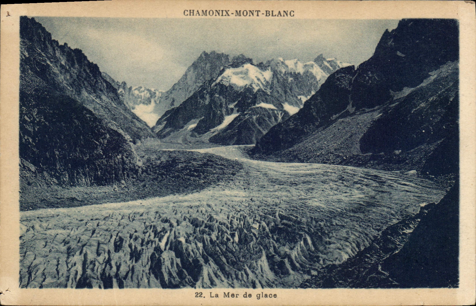 CPA Chamonix Mont Blanc la Mer de Glace 