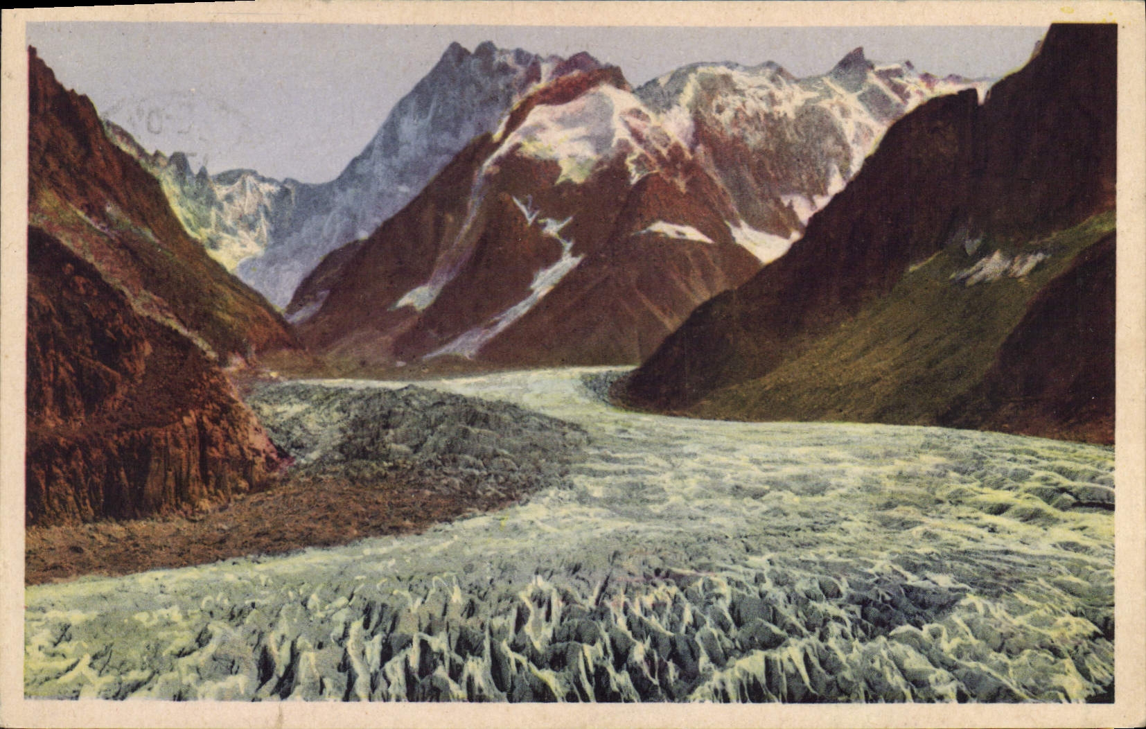 Die Meer von Eis — Chamonix-Mont-Blanc — C° des Arts Photomécaniques Strasbourg