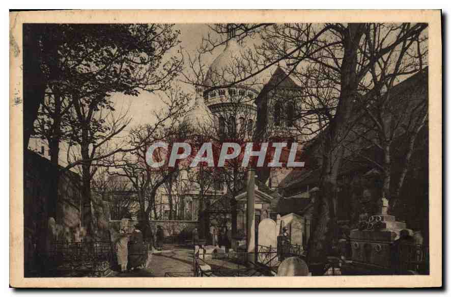 CPA Paris Le Vieux Cimetiere Saint Puerre 