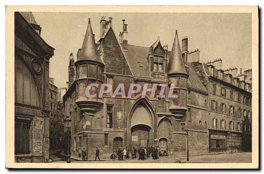 CPA Paris en Flanant Hotel de sens 