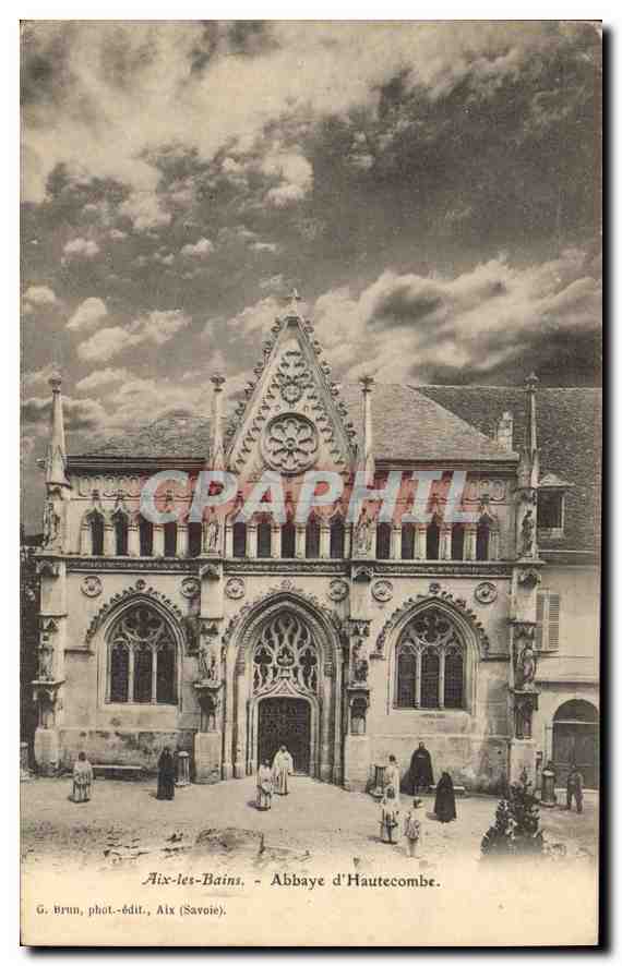 CPA Aix les Bains Abbaye d'Hautecombe 