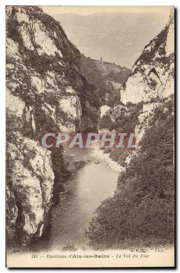 CPA Environs d'Aix les Bains Le Val du Fier 