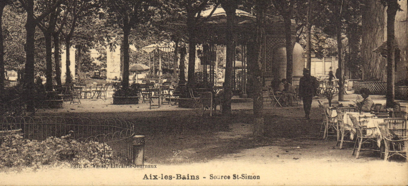 CPA Aix les Bains Source St Simon 