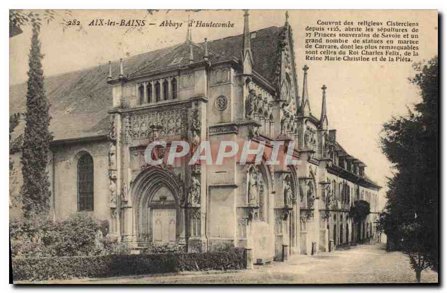 CPA Aix les Bains Abbaye d'Hautecombe 