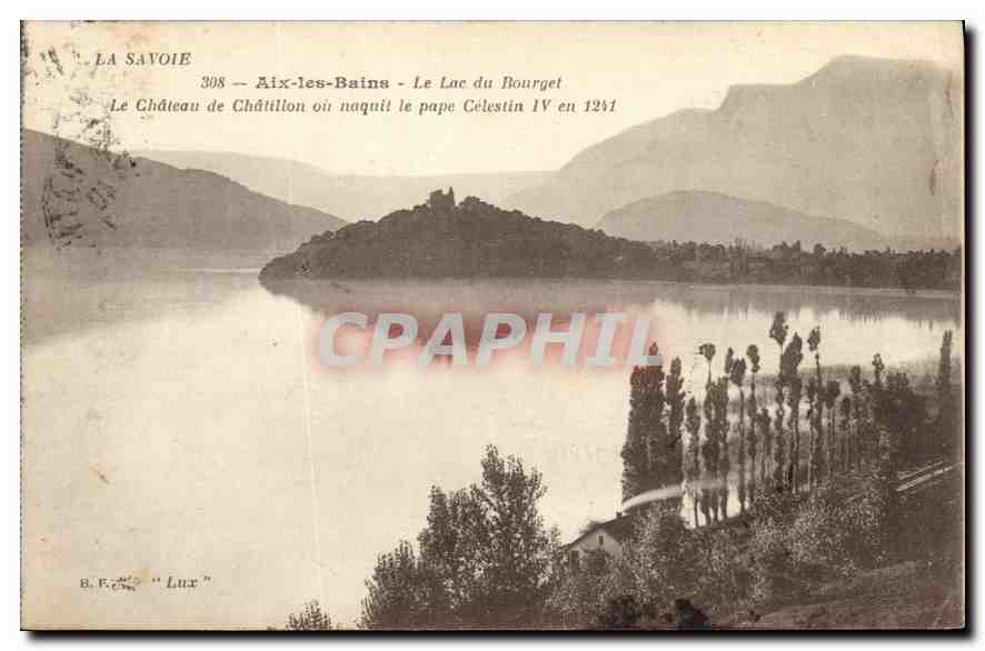 CPA Aix les Bains Le Lac du Bourget 