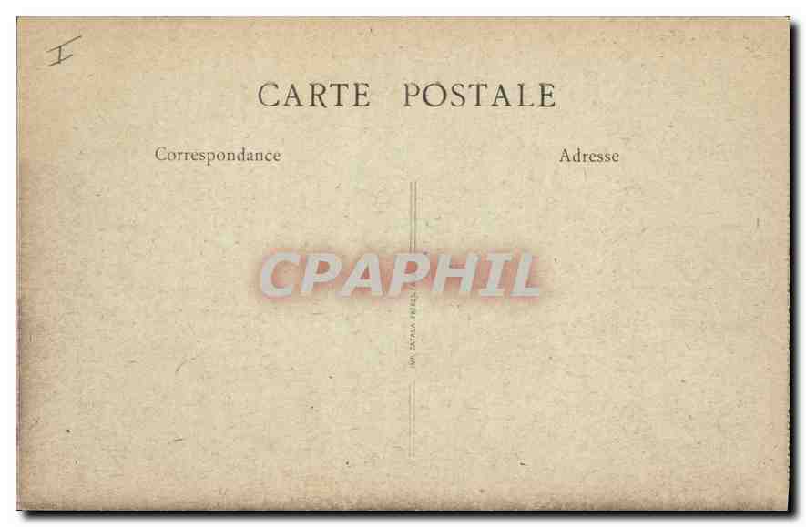 CPA La Savoie Aix les Bains Vue generale et lac du Bourget  — Rückseite