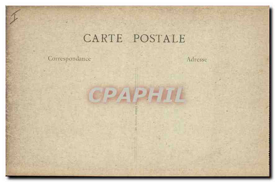 CPA La Savoie Aix les Bains Entree des Jardins du Grand Cercle  — Verso