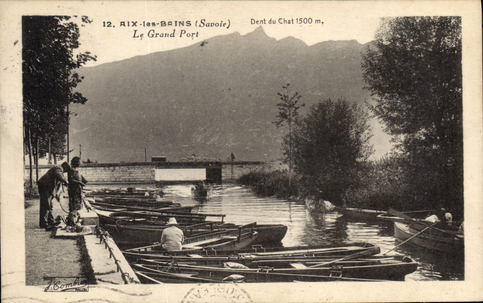 CPA Aix les Bains Savoie Le Grand Port 