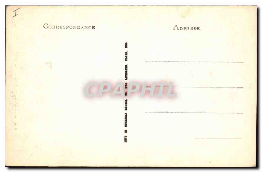 Annecy — Vieilles Maisons — LL. n°402 — Verso