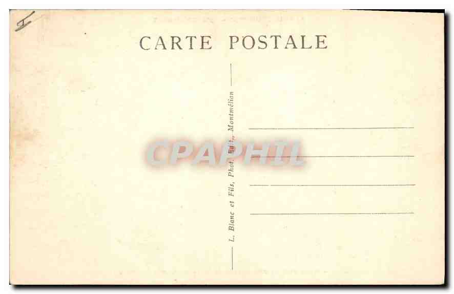 CPA Savoie Tourisme Chambery Place du Centenaire  — Rückseite