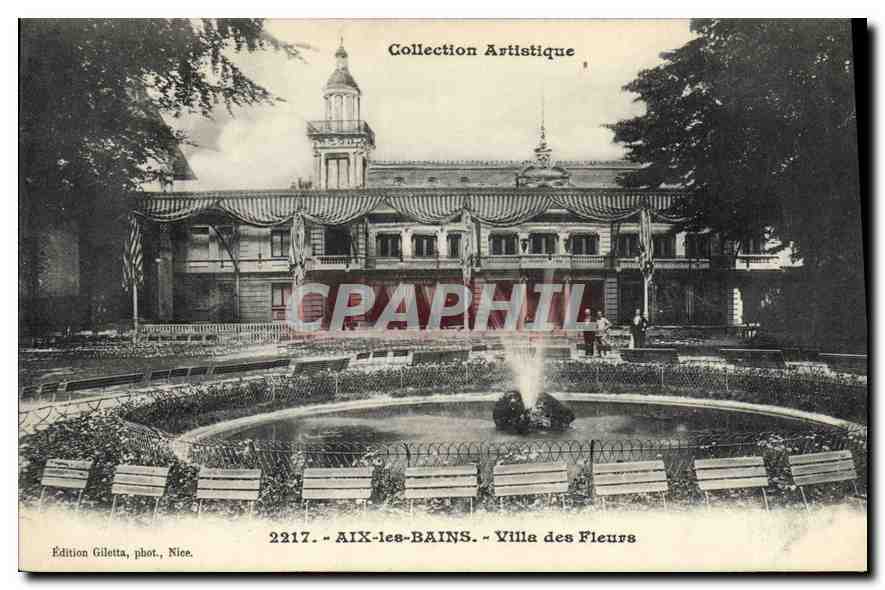 CPA Aix les Bains Villa des Fleurs 