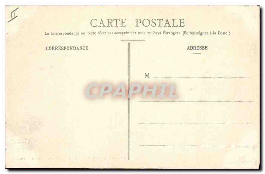 CPA Aix les Bains Villa des Fleurs Nouvelle Entree  — Rückseite
