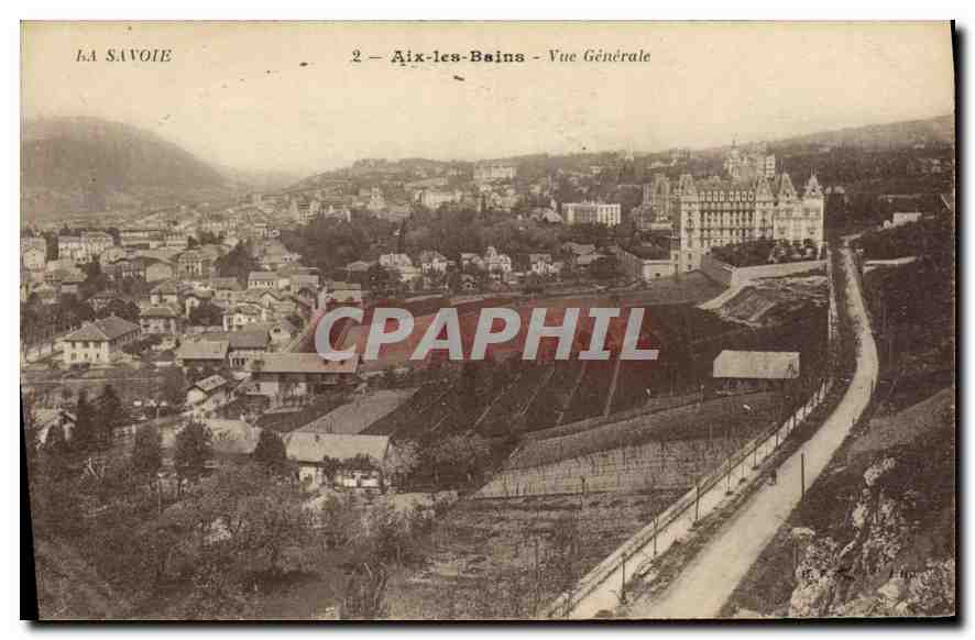 CPA Aix les Bains Vue generale 