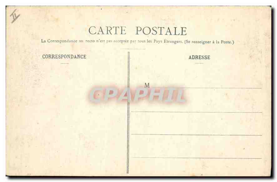 CPA Aix les Bains Hotel Excelsior  — Verso