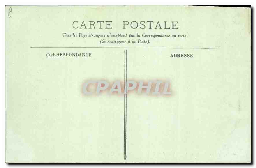 CPA Aix les Bains Villa des Fleurs La Salle de Concert  — Rückseite