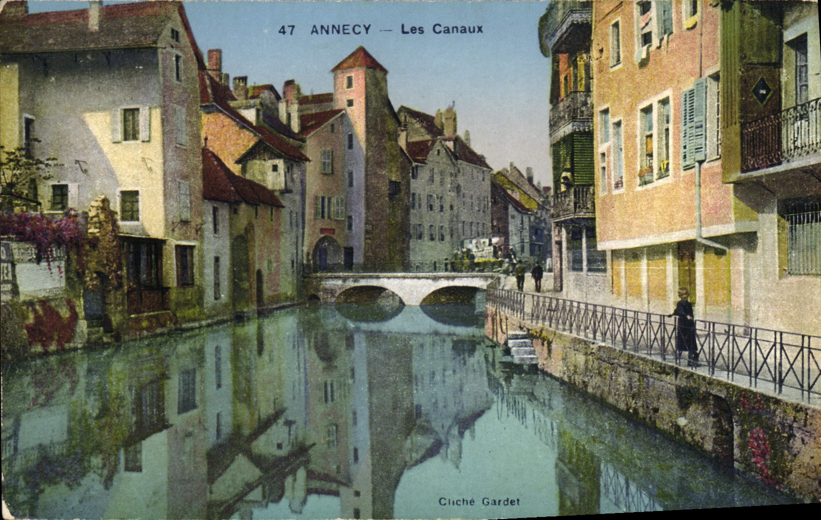 Annecy — Les Canaux — Cliché Gardet
