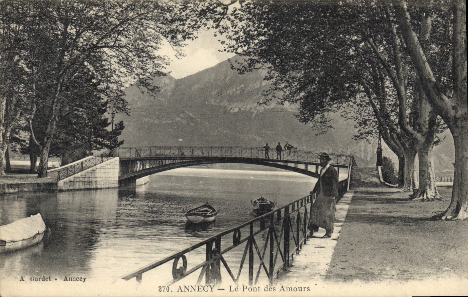 Annecy — Le Pont des Amours — A Gardet, n°270