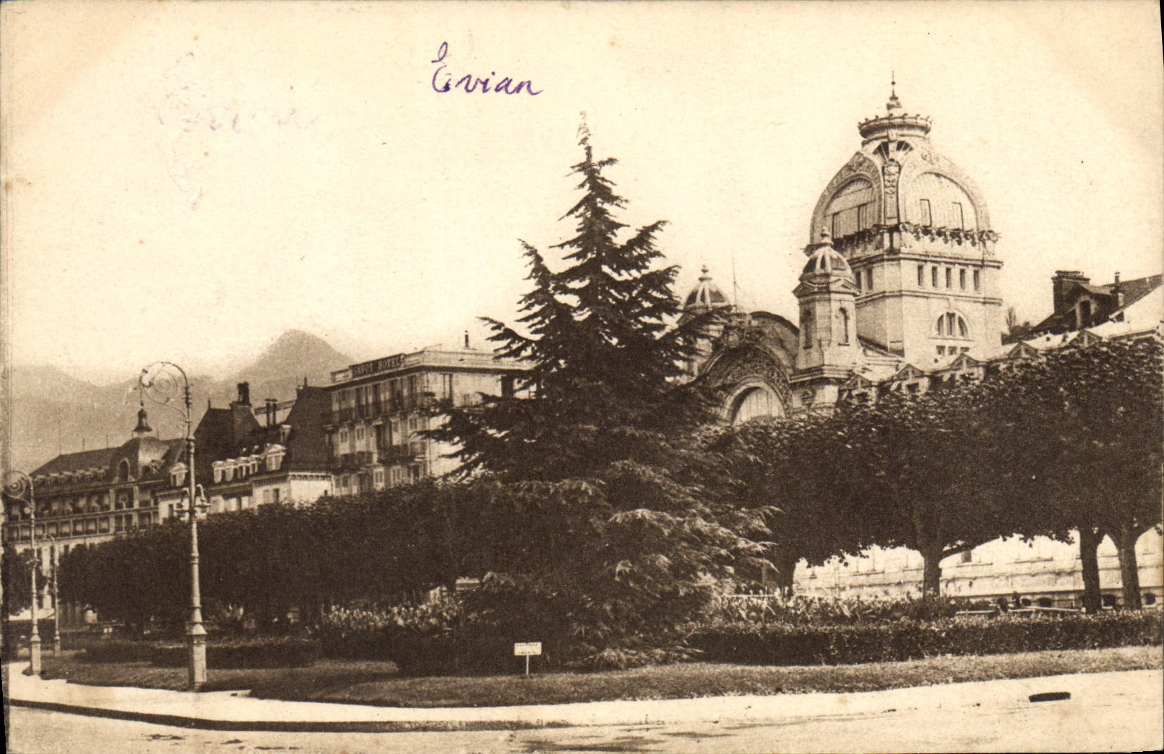 CPA Evian les Bains Etablissement Thermal 