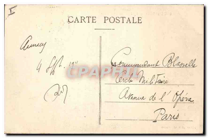Lac d'Annecy — Le Tournant de la Puya — Éditeur anonyme, n° 554 — Verso