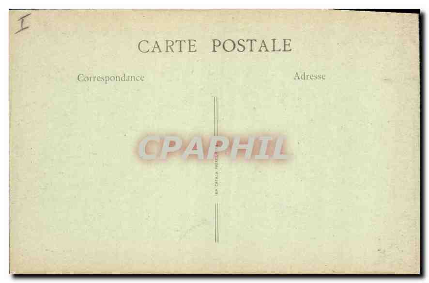 CPA La Savoie Annecy Le Port et la Montagne de Vergier Bateaux — Rückseite